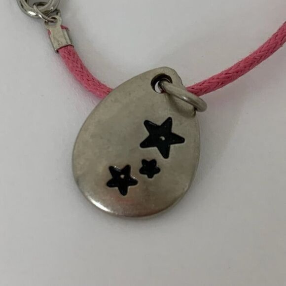 H.Stern Star of David red pink string baby toddler size bracelet NWT - Picture 7 of 12